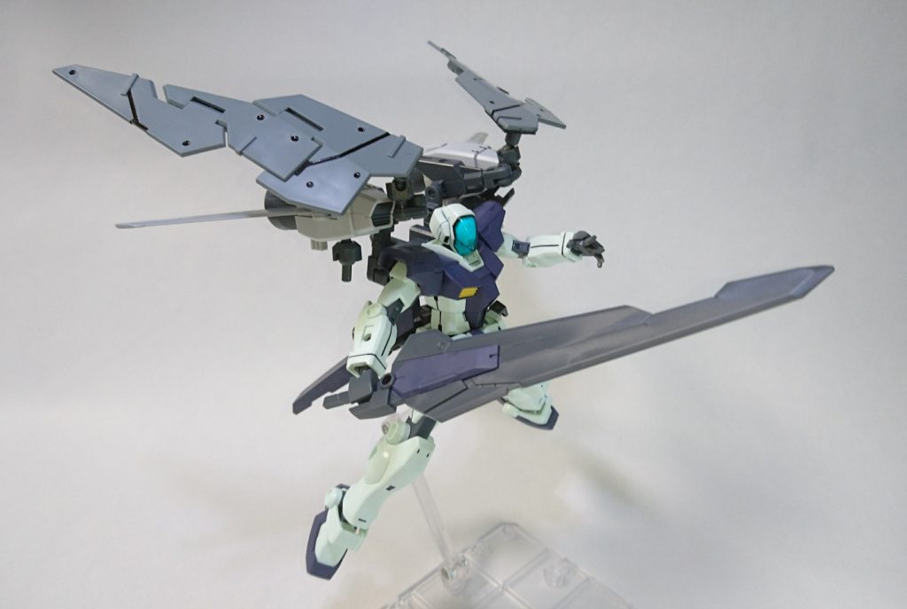 ジムジムの稼動域とスタイリッシュさによってバスターソードが映えます。
射撃機とは・・・