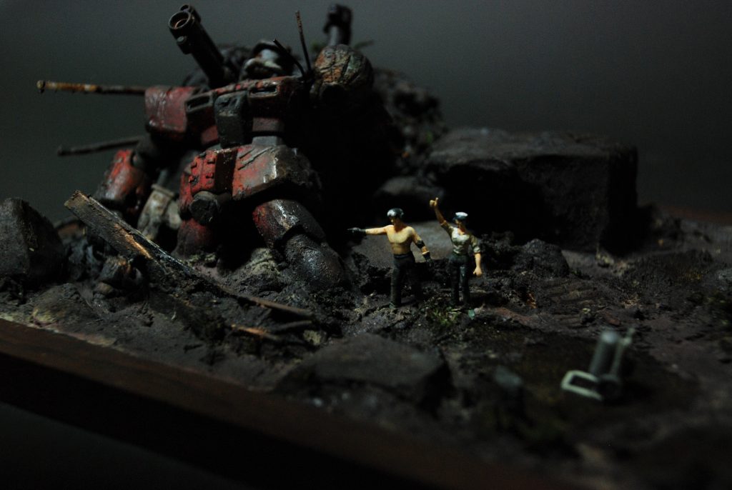 簡易ジオラマベース作成