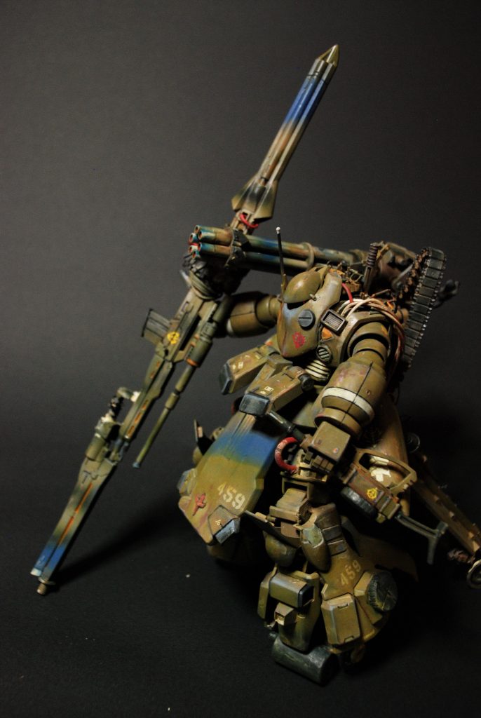 ウェザリングとピッチング塗装