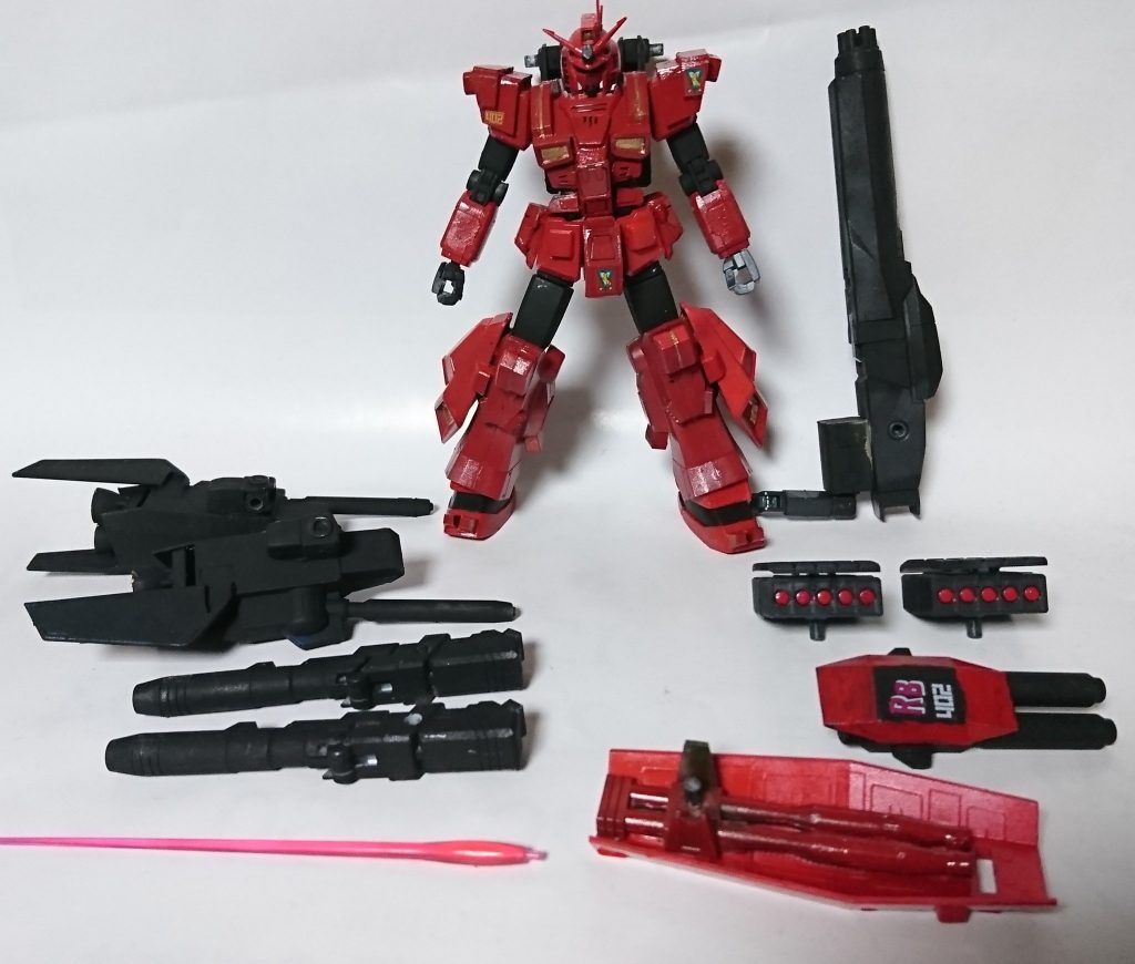 重装フルアーマーガンダム（ジョニー・ライデン機）–2枚目/制作者：アレス