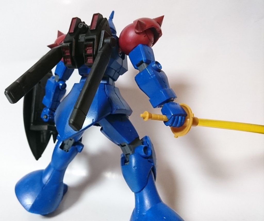 HGリバイブ　ギャン（ニムバス・シュターゼン大尉機）–3枚目/制作者：アレス