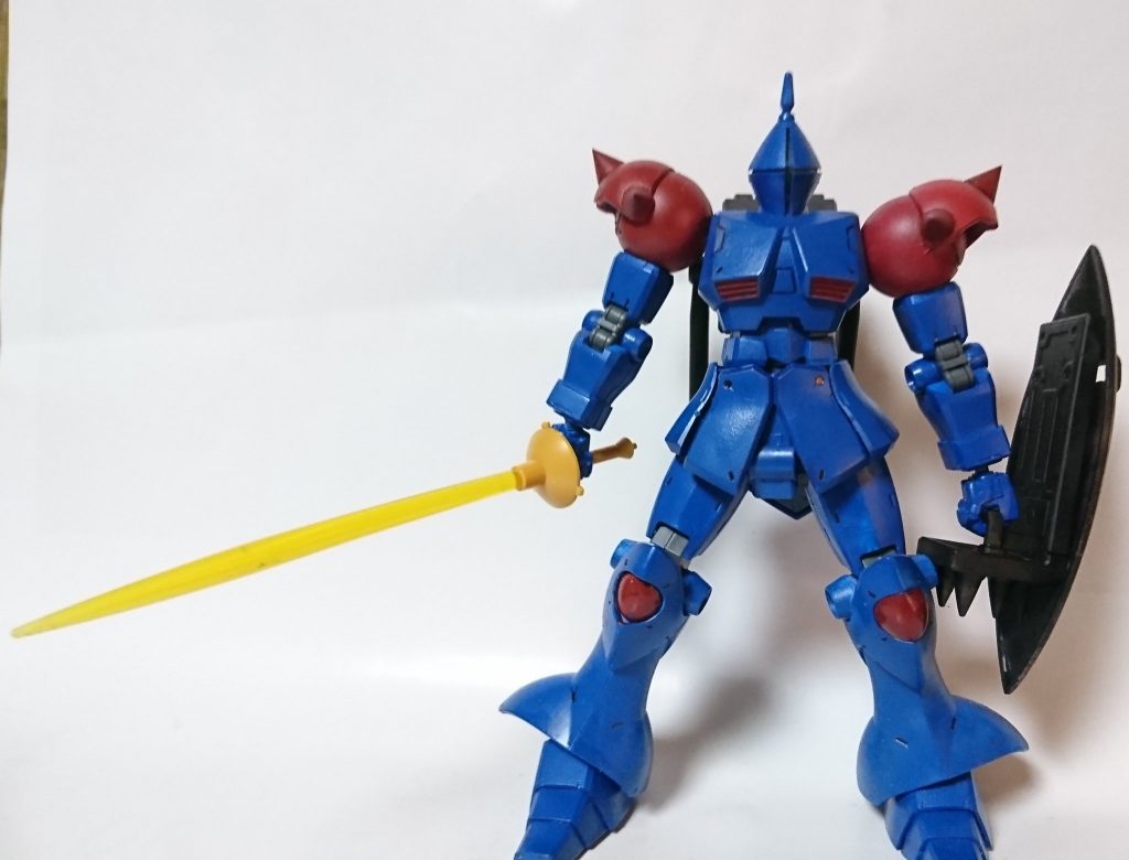 HGリバイブ　ギャン（ニムバス・シュターゼン大尉機）–4枚目/制作者：アレス