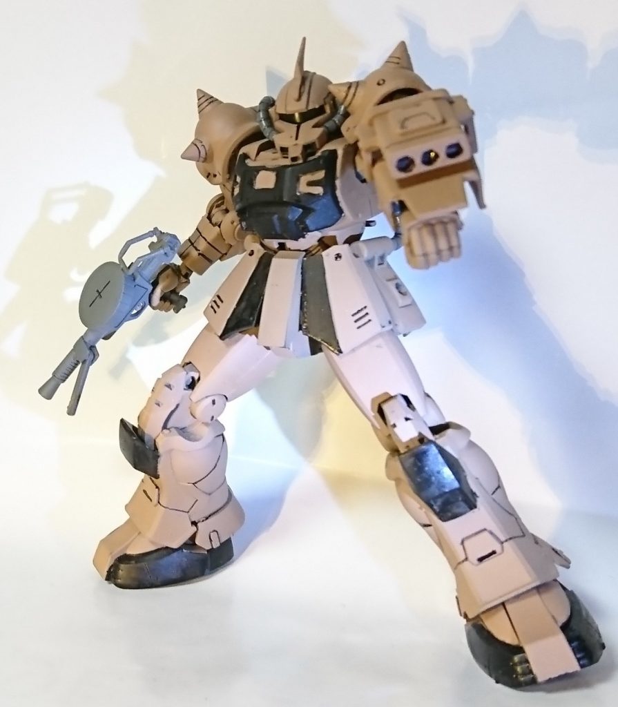 デザートアクトザク　アクトザク（キシリア隊ベース）–2枚目/制作者：アレス