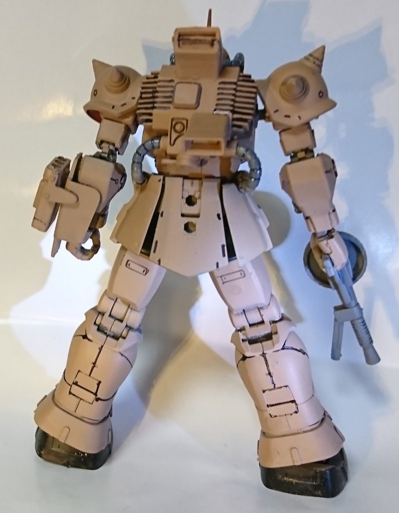 デザートアクトザク　アクトザク（キシリア隊ベース）–4枚目/制作者：アレス