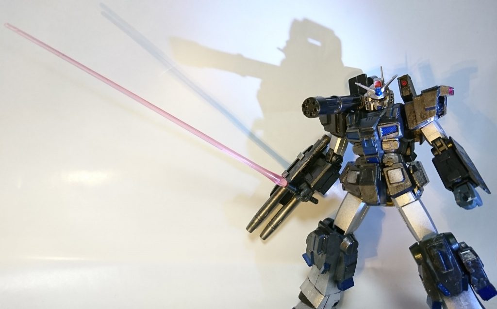 フルアーマーガンダム（ガトリング装備）–3枚目/制作者：アレス