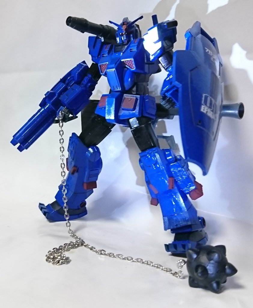 ガンダムハンマー（旧武器セット+ホームセンターの一番細いチェーン）
