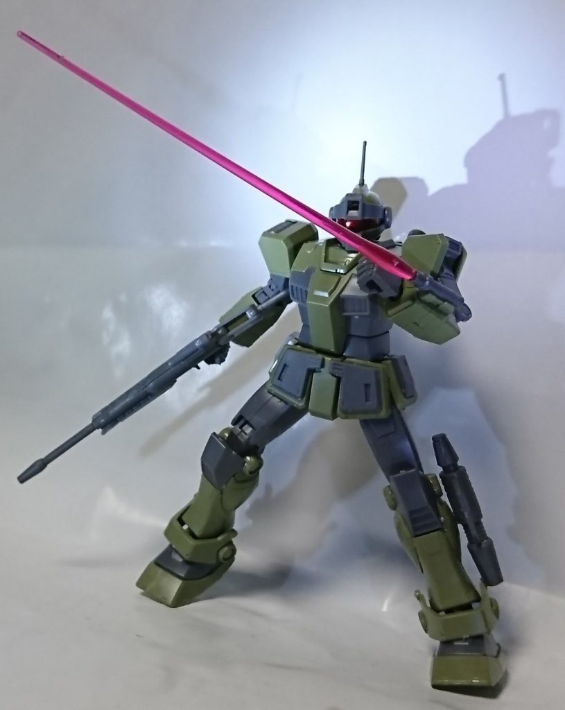 サーベルはサーベルＢＯＸではなく普通のサーベルを腕にﾏｳﾝﾄするﾀｲﾌﾟ