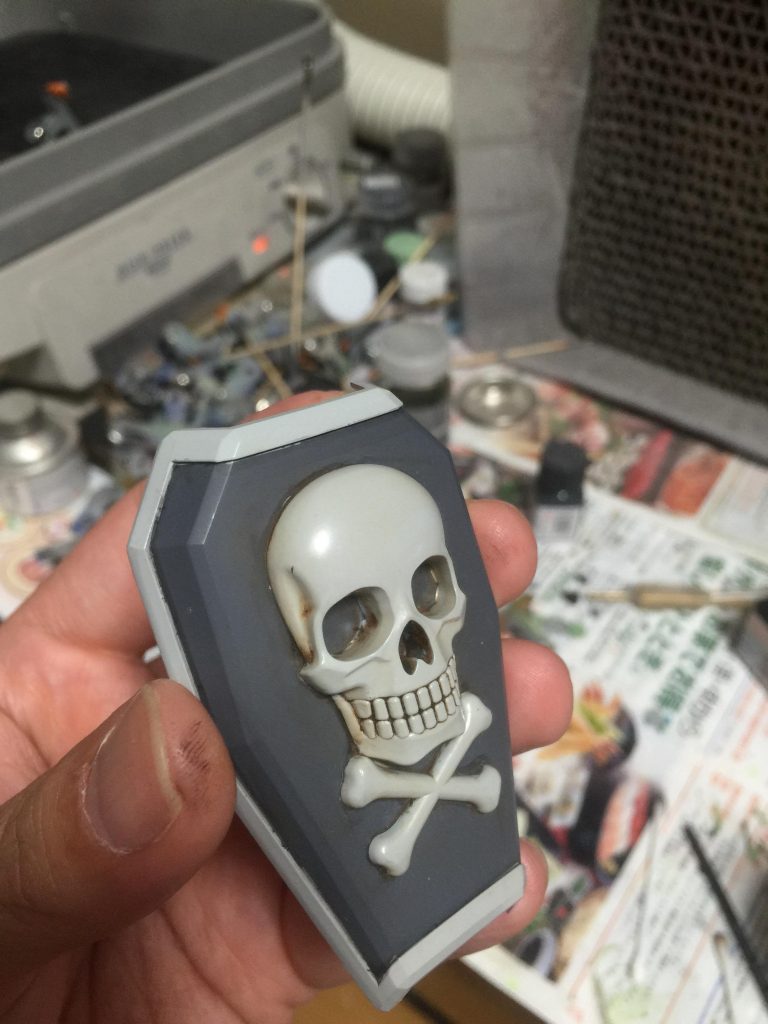 シールドのウェザリングです。
って、シールドばっかり紹介してるなw