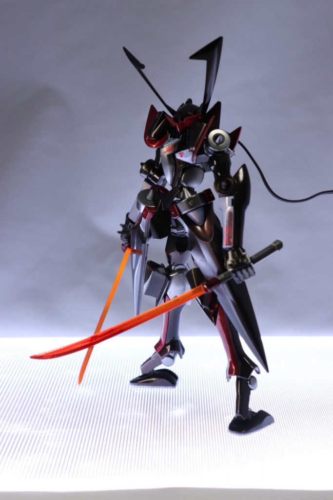 自分の中でマスラオは
細身のイメージなので細くして見ました