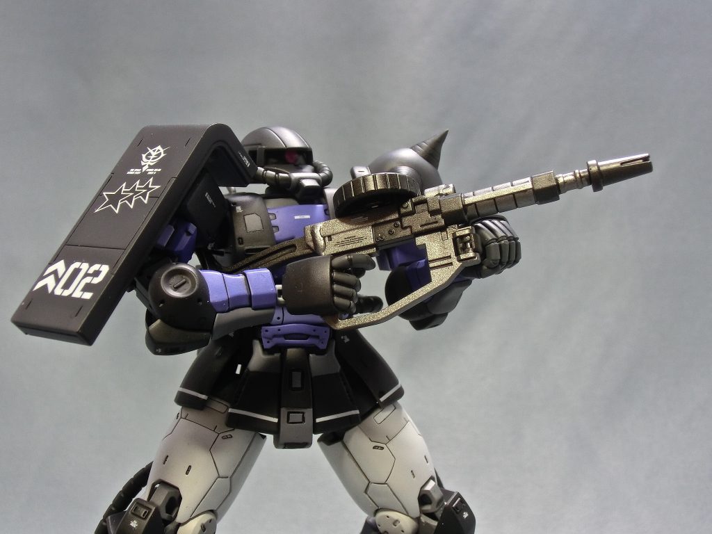 HG オリジン版黒い三連星ザクⅡ–4枚目/制作者：たくやん←Gプラモ型(じぃぷら)