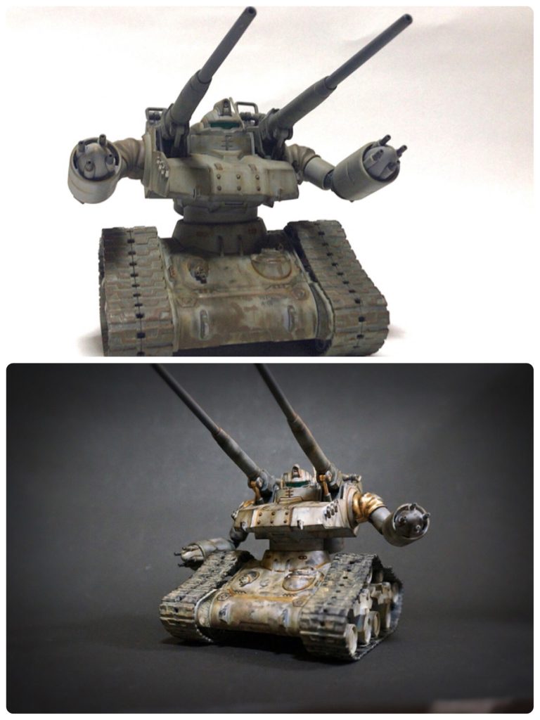 再ウェザリング前との比較です