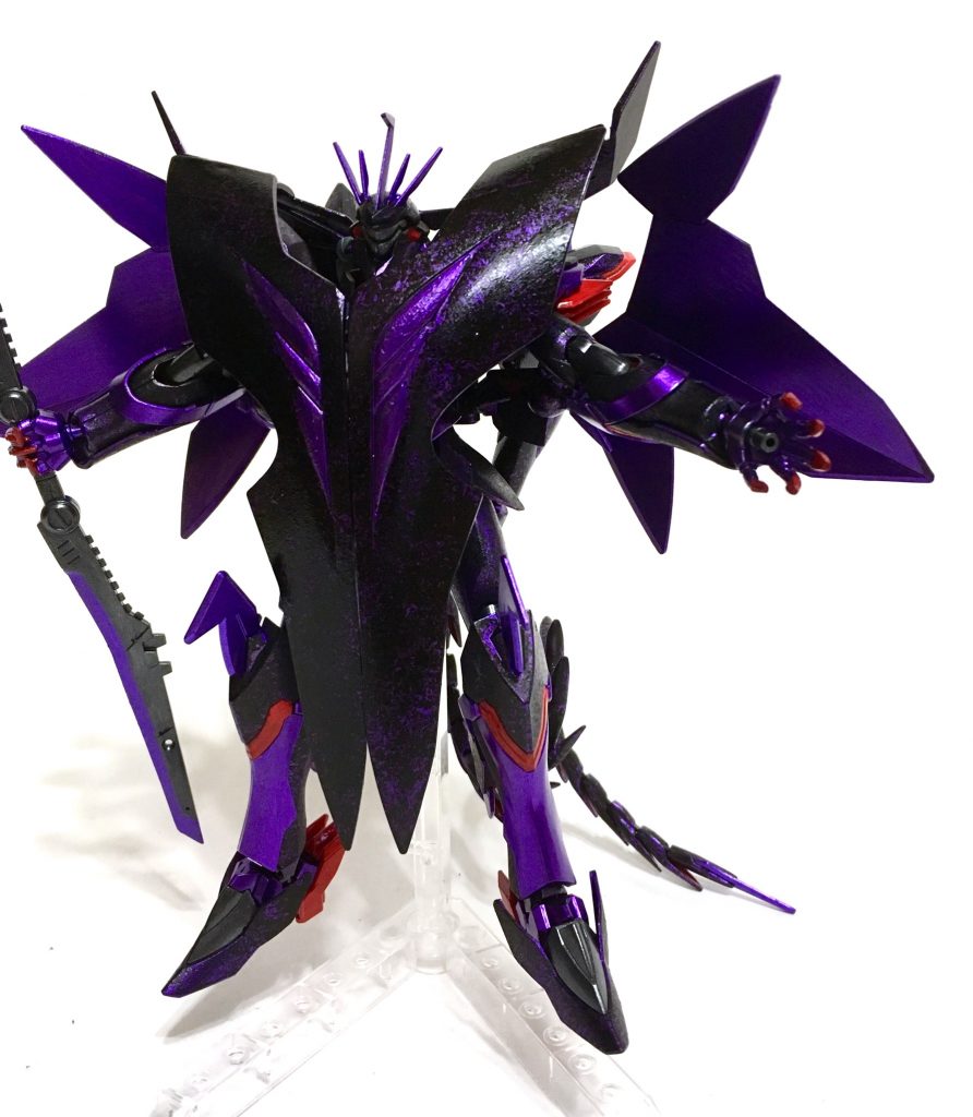 モット、モットダ……(サイドスカートが開きウイングに)