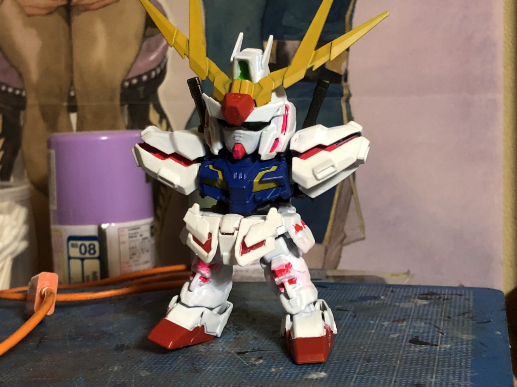 迷った挙句にトリコロールカラー