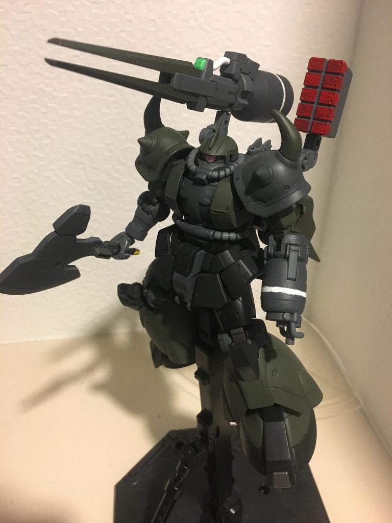 筆塗りなのでムラがありますが自分の作りたいものを作り完成まで持って行けたのでよかったかと！w