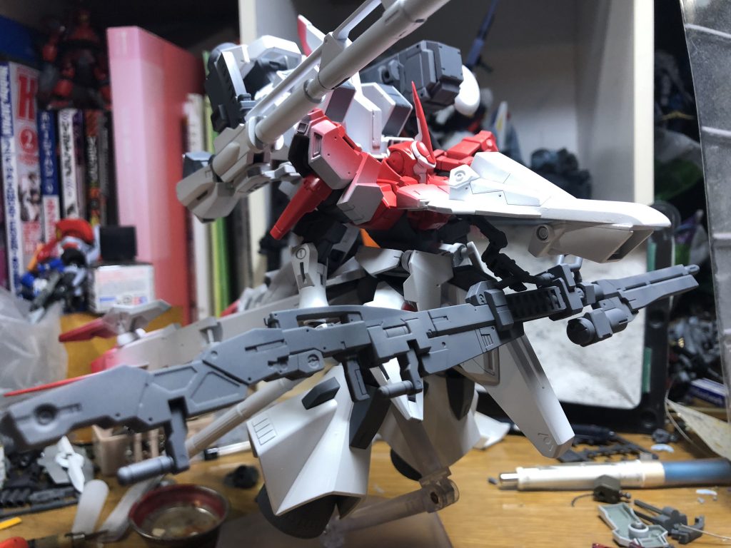 基本塗装終了。ここからスミ入れ、デカール工程を踏んで完成へ。