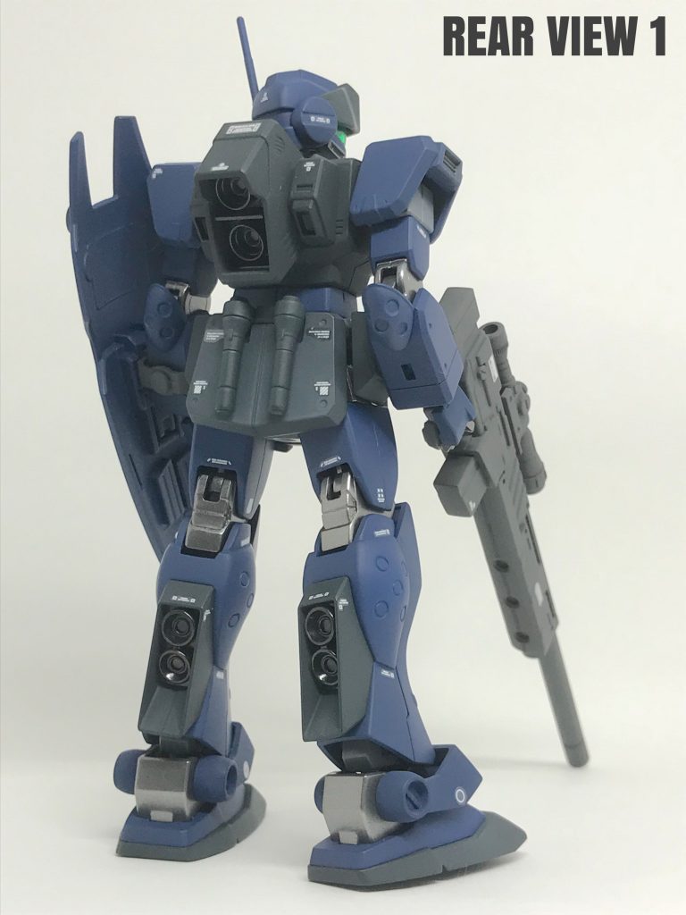 改造無しに、このプロポーションが出せる
とは、とても秀逸なキットですな〜