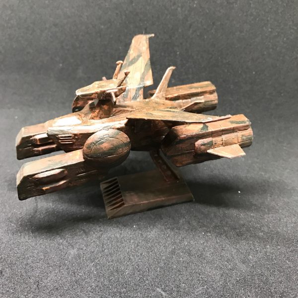 旧キット 木目調木馬