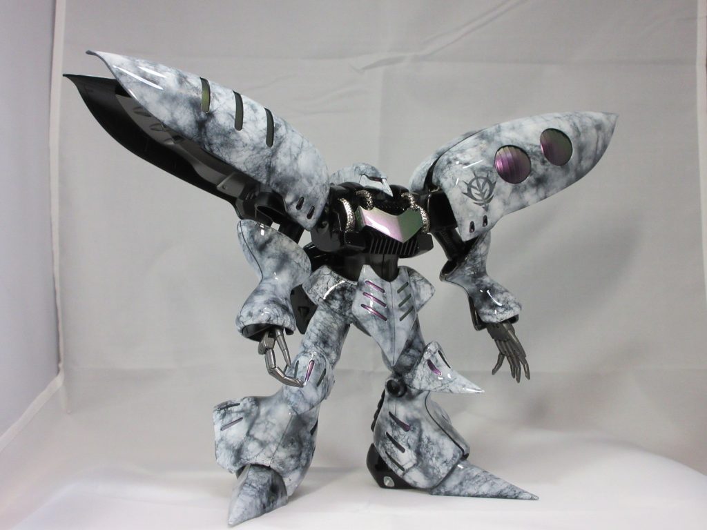 MGキュベレイ大理石塗装–5枚目/制作者：kシェパード