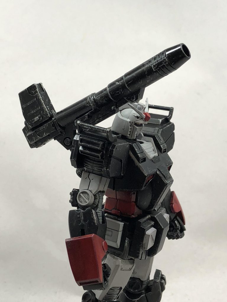 バズーカもサンダーボルト調になるようビルダーズパーツとRGMk-2のバズーカを組み合わせ。