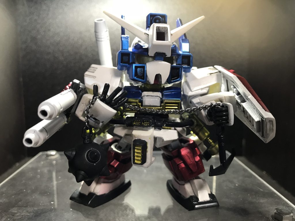 マスク着用で謎の司令官風味になります