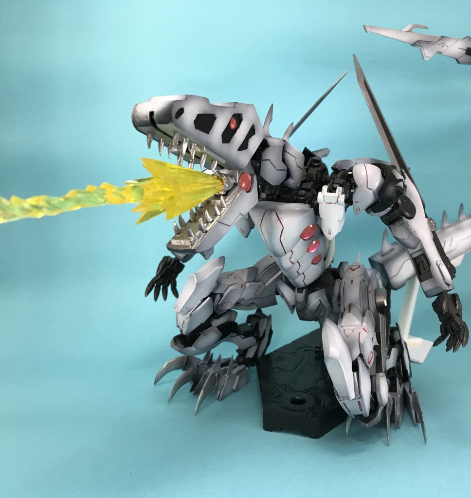 ビームちゅどーん
脳内設定は「厄祭戦後期に進化した対MS特化の地上性MA」です