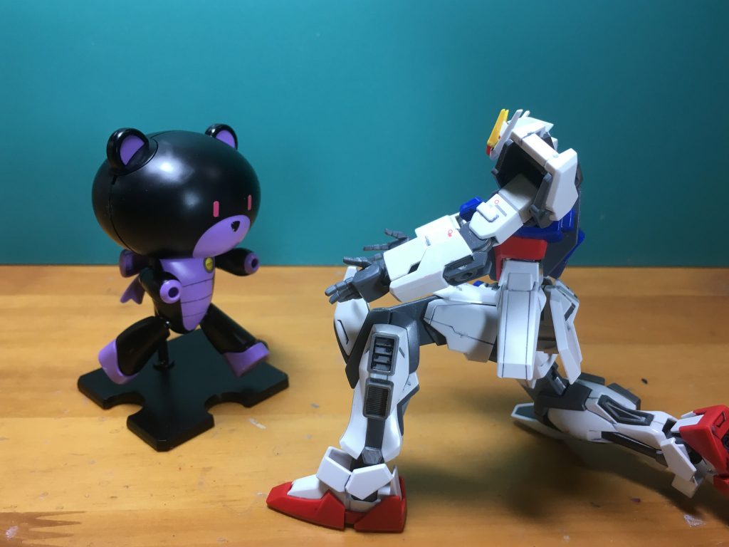 　きょうもいっぱいあそんでたのしかったな～。あっ、もうおうちにかえるじかんだよ。

「お～い、お迎えに来たよ～」
あっ、ストライクおにいさんがきてくれたね。