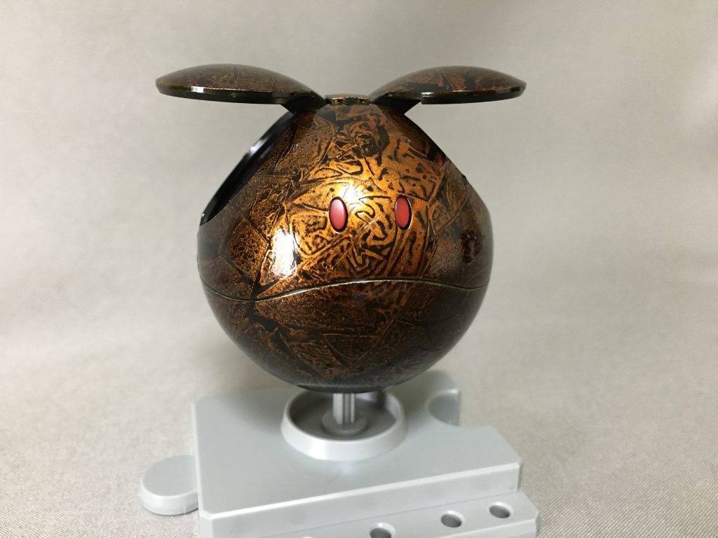 しっかり乾いたらクリアオレンジで塗装で完成〜