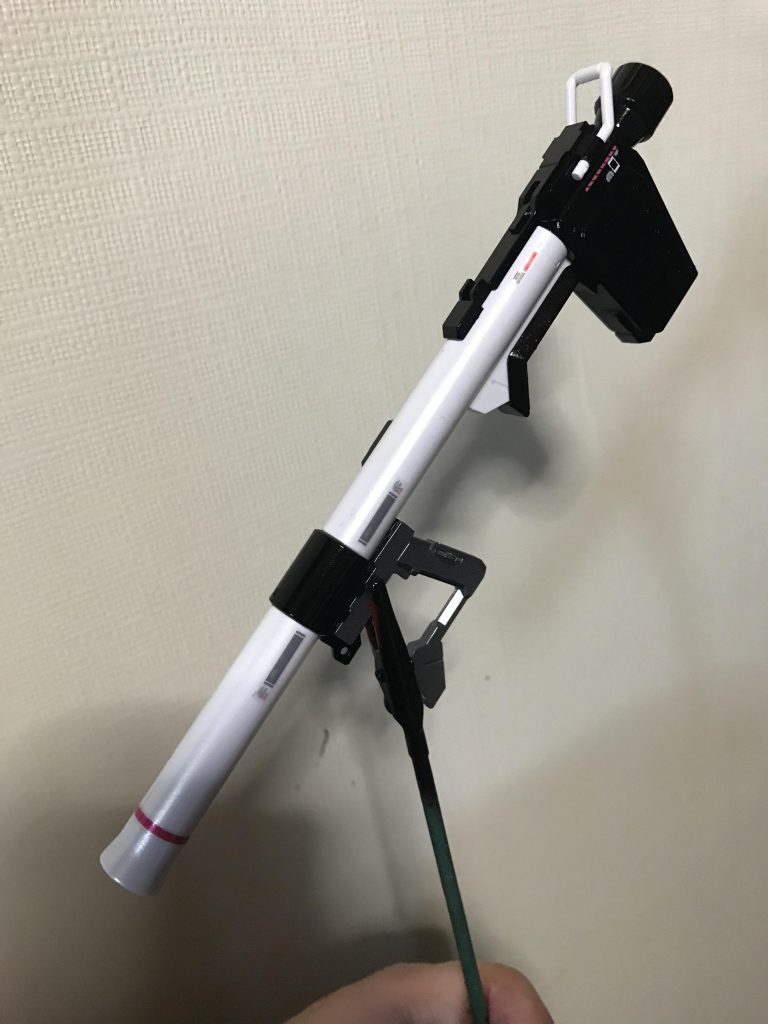 武器ではやはり面積の大きいバズーカがパール塗装映えするので気に入りました。