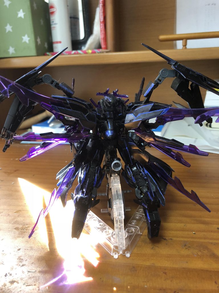 後ろから見るとこんな感じ。