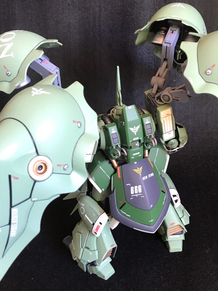 HGUC 1/144 クシャトリヤ–2枚目/制作者：@gyuuuutora