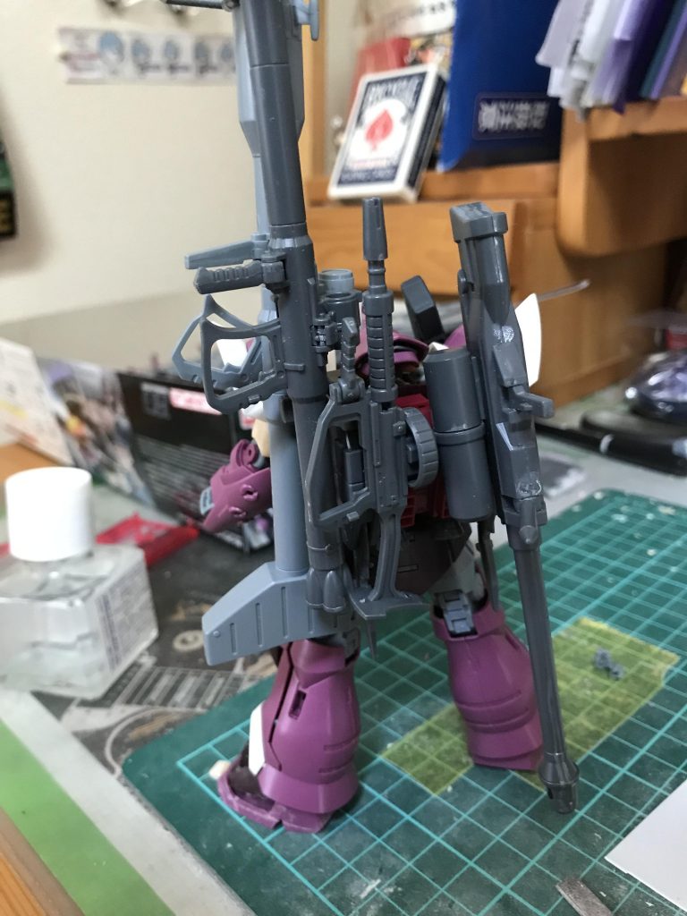 最初はこんな感じの武装でした