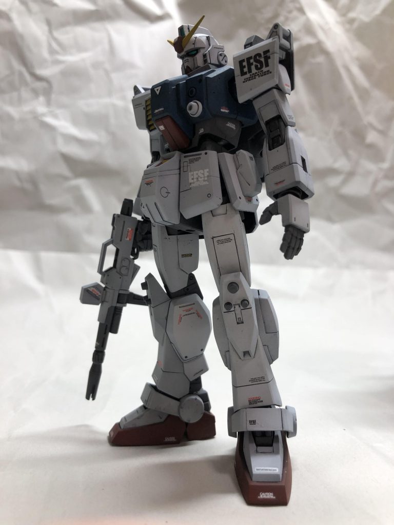 HG陸戦型ガンダム–5枚目/制作者：陽光の頃