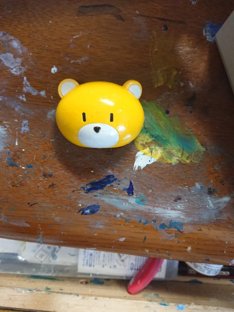 最後に頭部を作って完成しました！