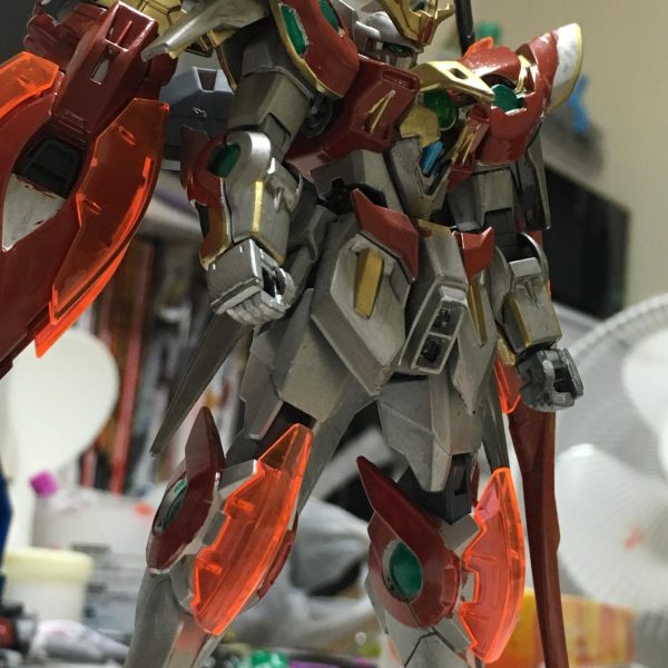 燃ゆる炎の騎士 ウイングガンダムゼロ フレイムナイト