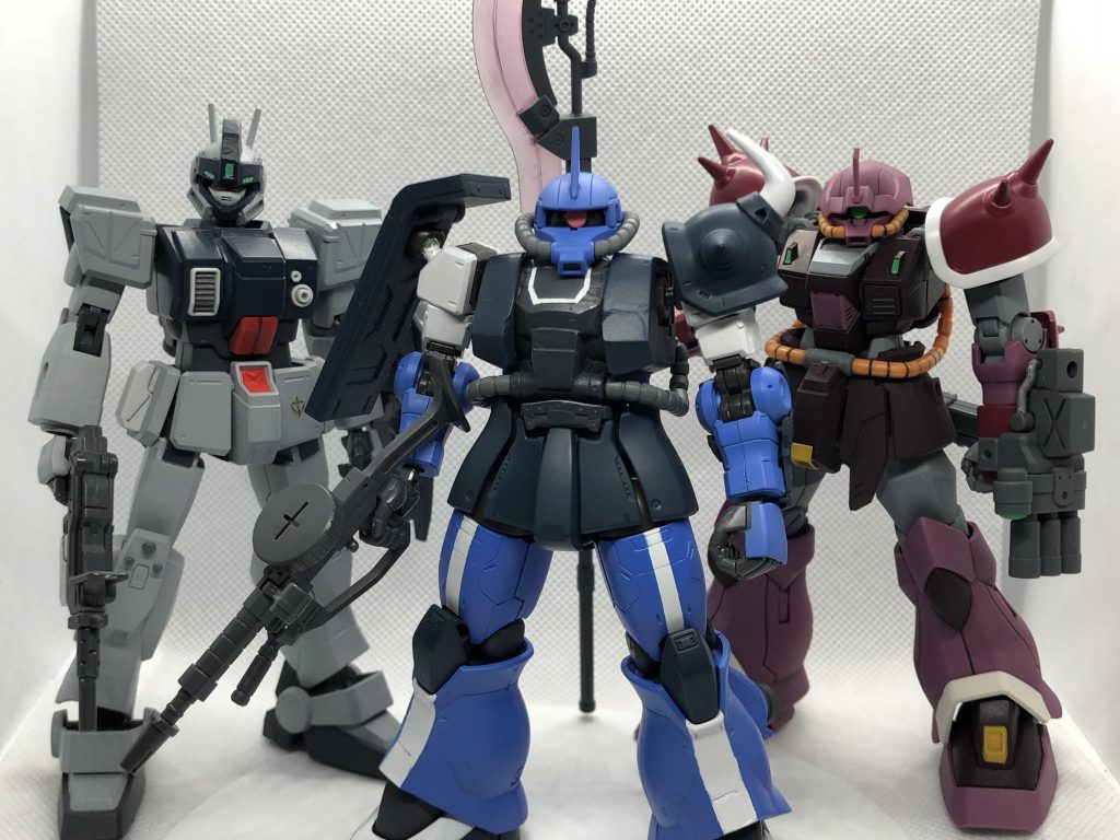 左がお父さん、右が隊長、