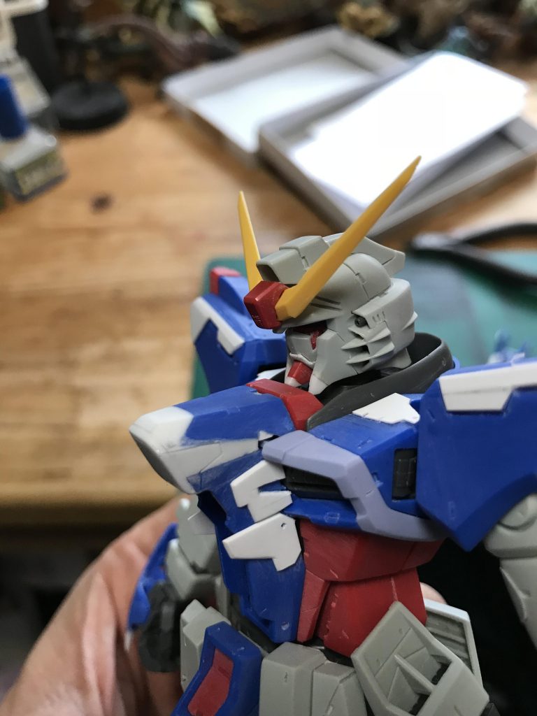 MGディスティニーガンダム–2枚目/制作者：kiyoharuda