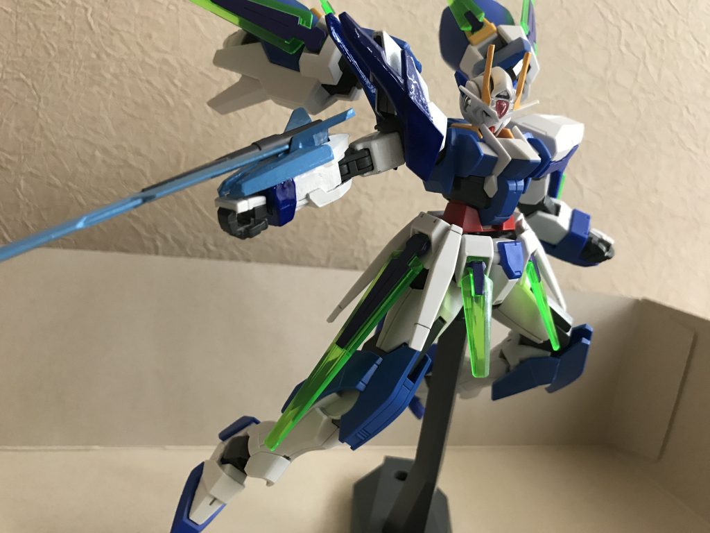 メイン武器のGNパルチザンⅡはアンシャルからそのまま使いました。