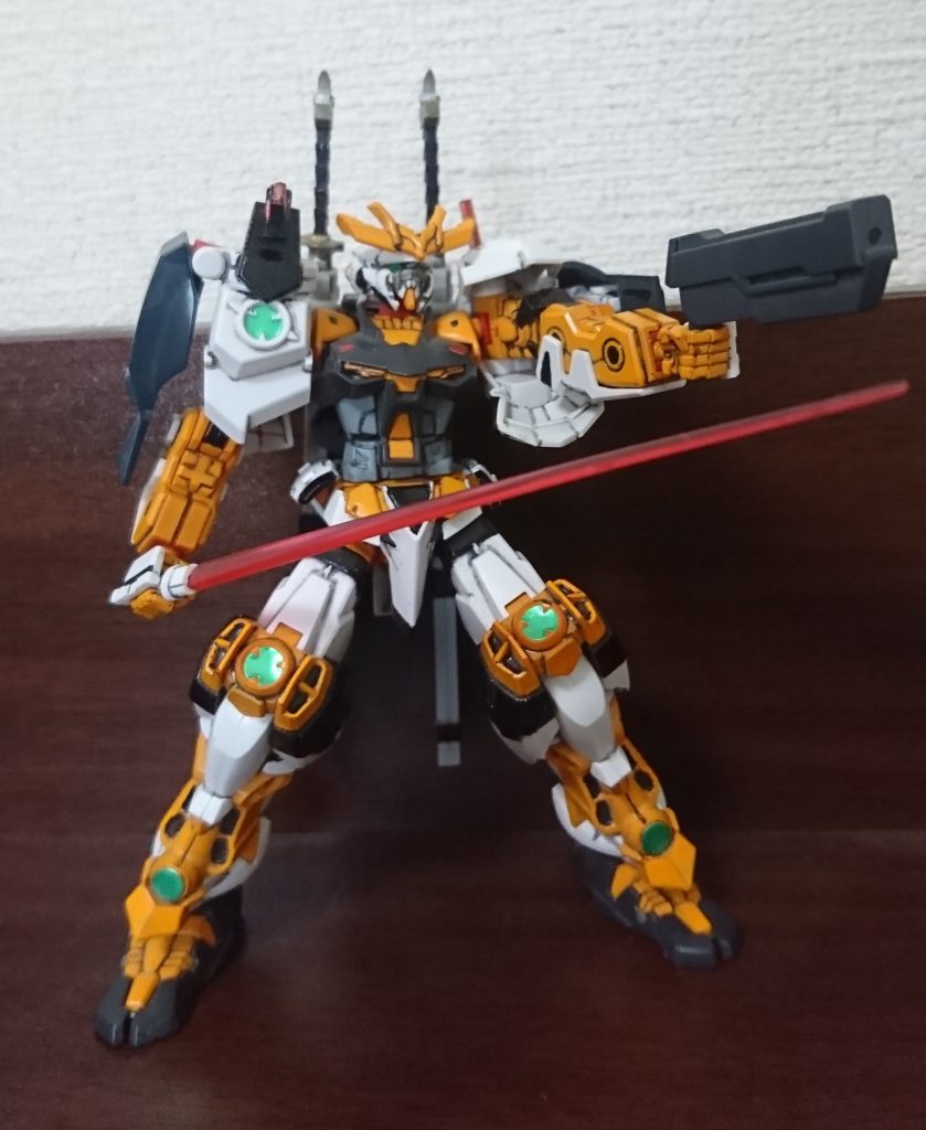 アストレイガンダムタイガーフレーム–2枚目/制作者：@Vfr781F