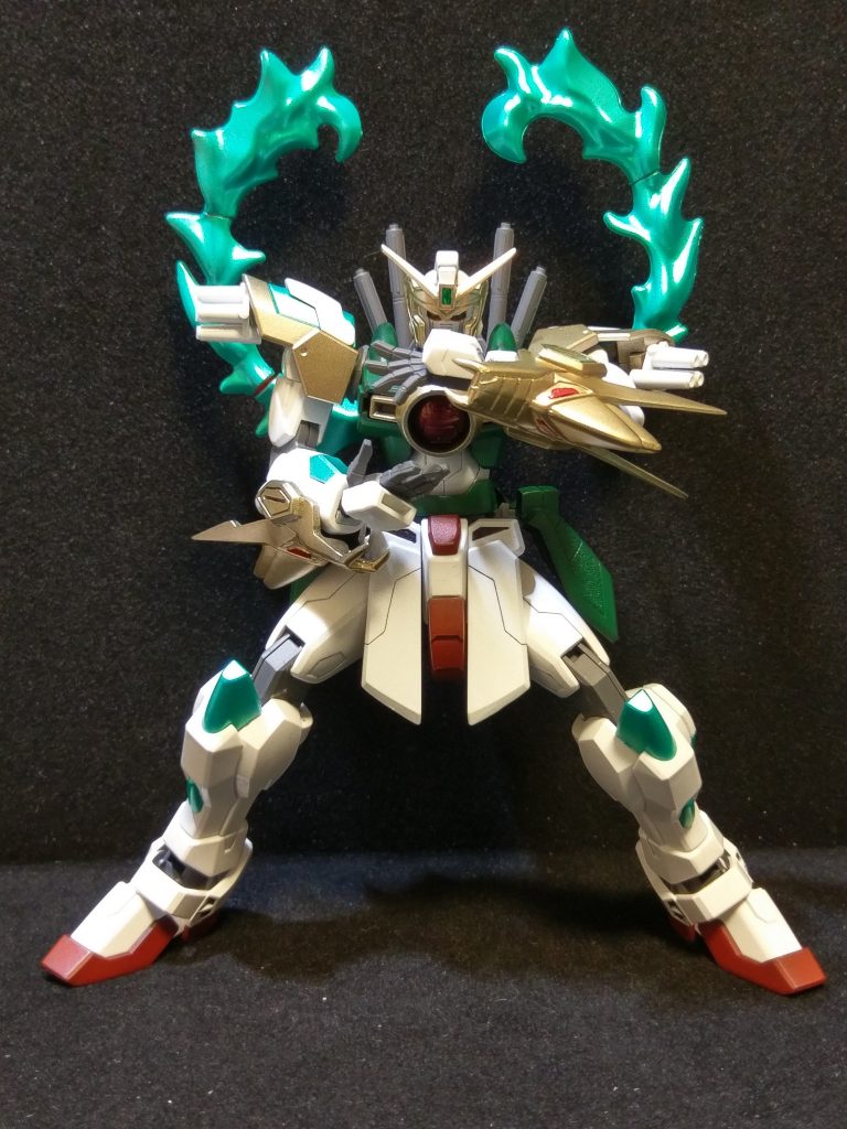 ビルドバーニングがベースなので稼働範囲は広いですが腕のポロリが(^o^;)