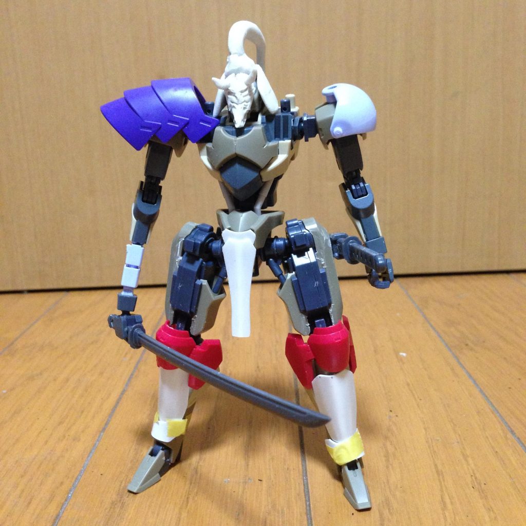 思い付き製作だったので、形作るのに苦労しました・・