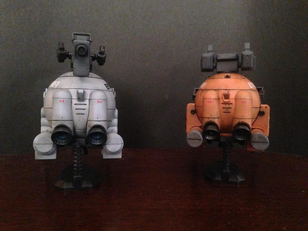 HGUC 1/144 ボールK型（第08MS小隊版）＆ボール（シャークマウス仕様）–4枚目/制作者：Your Name