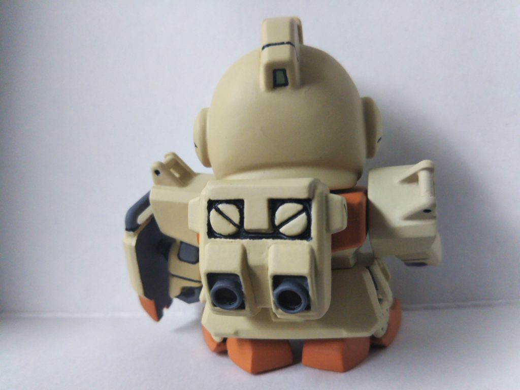 バックパックはFGガンダムの物を加工して使っています。