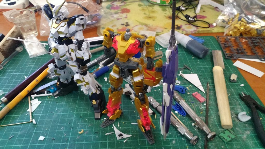 各部延長,腕はHIPSジョイントを替える.