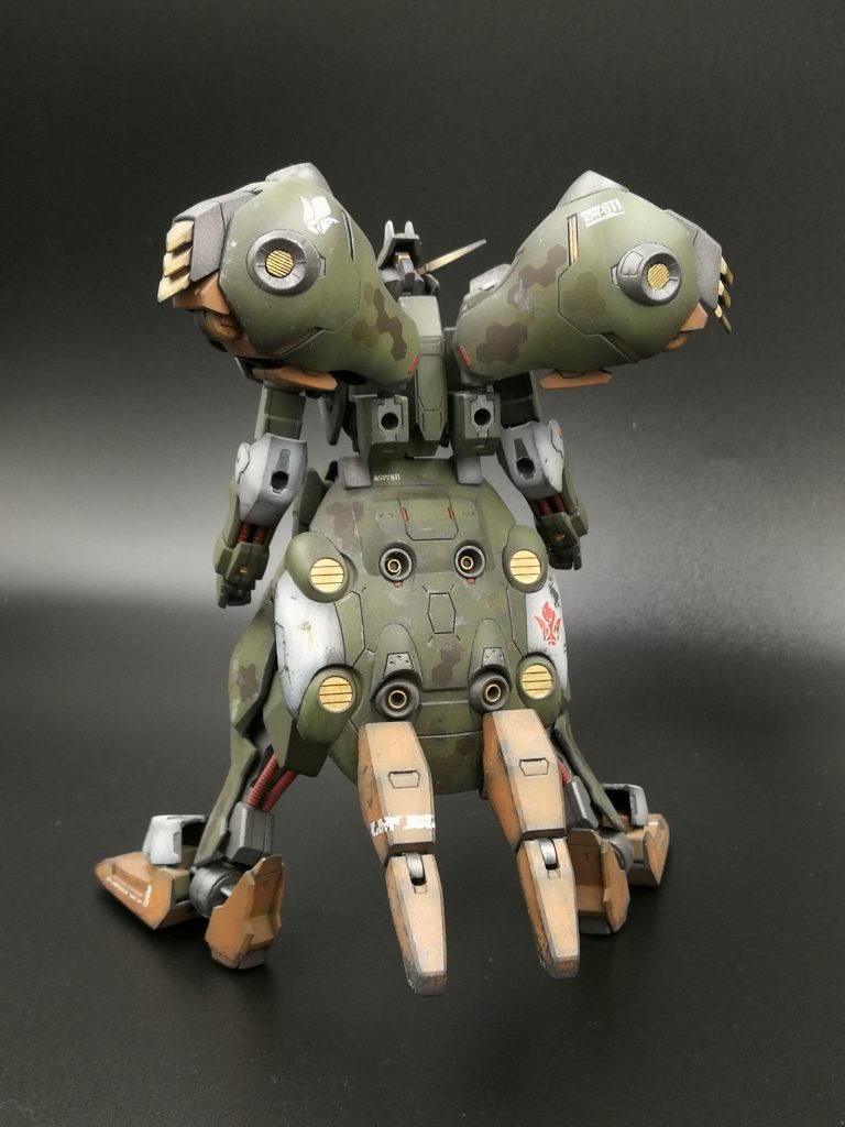 また鉄血らしくウェザリングは多目にしてます。