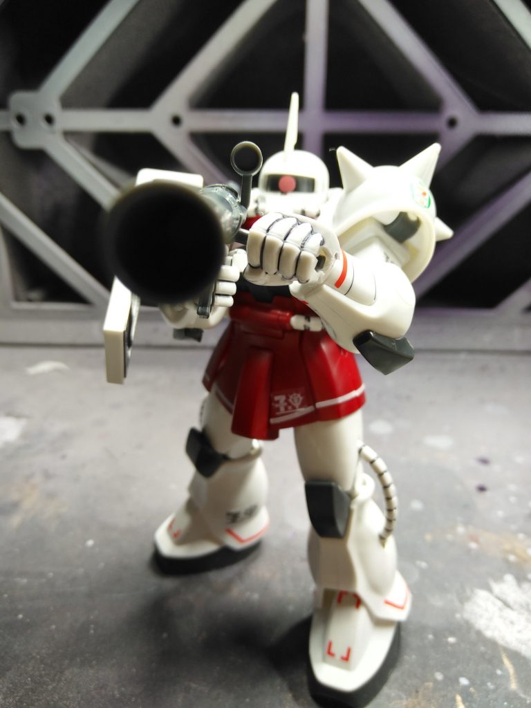 シャア専用ザクⅡセブンイレブンカラー–3枚目/制作者：フルアーマプドウ