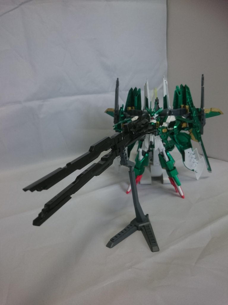 もちろん前に持ってきて台座に取り付ければこんな事もできます