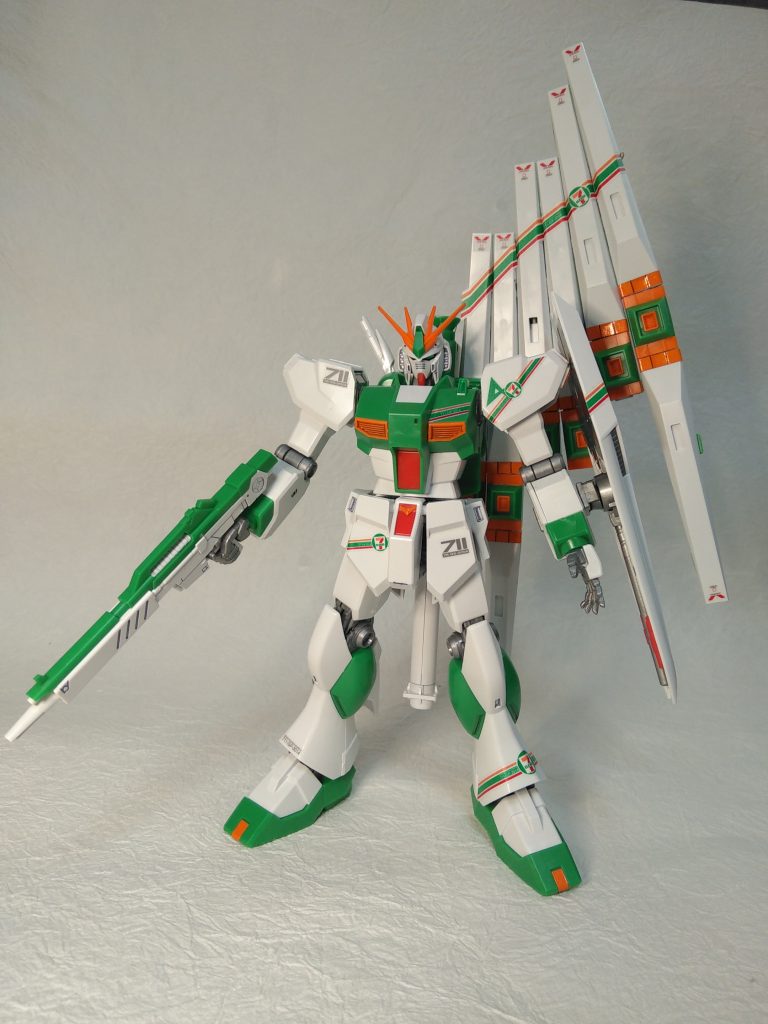 νガンダム　セブンイレブンカラー–2枚目/制作者：フルアーマプドウ