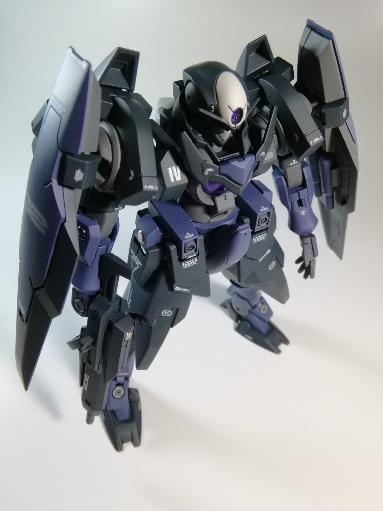 俯瞰。肉抜きした場所も殆ど分からないレベルで消せたので大変満足です