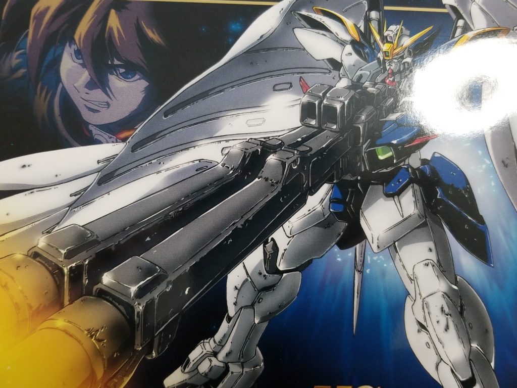 ミキシングとして旧キットのウィングガンダムゼロカスタム(以下WZC)を使用
