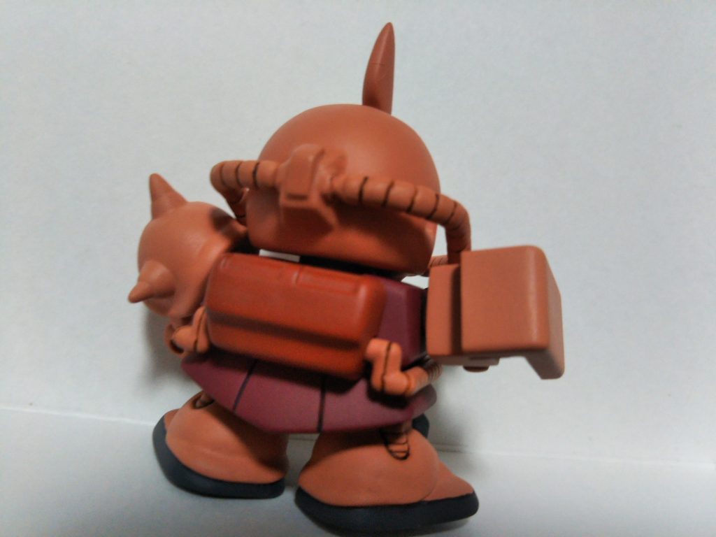 SD シャア専用ザクⅡ　–3枚目/制作者：ムシキャノン